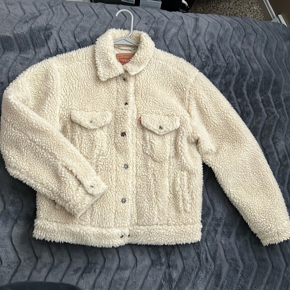 Levi’s Trucker Sherpa Jacket Size M